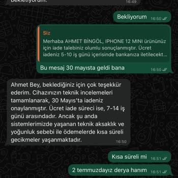EasyCep Ücret İadesini Bir Ayı Geçkin Süredir Yapmıyor!
