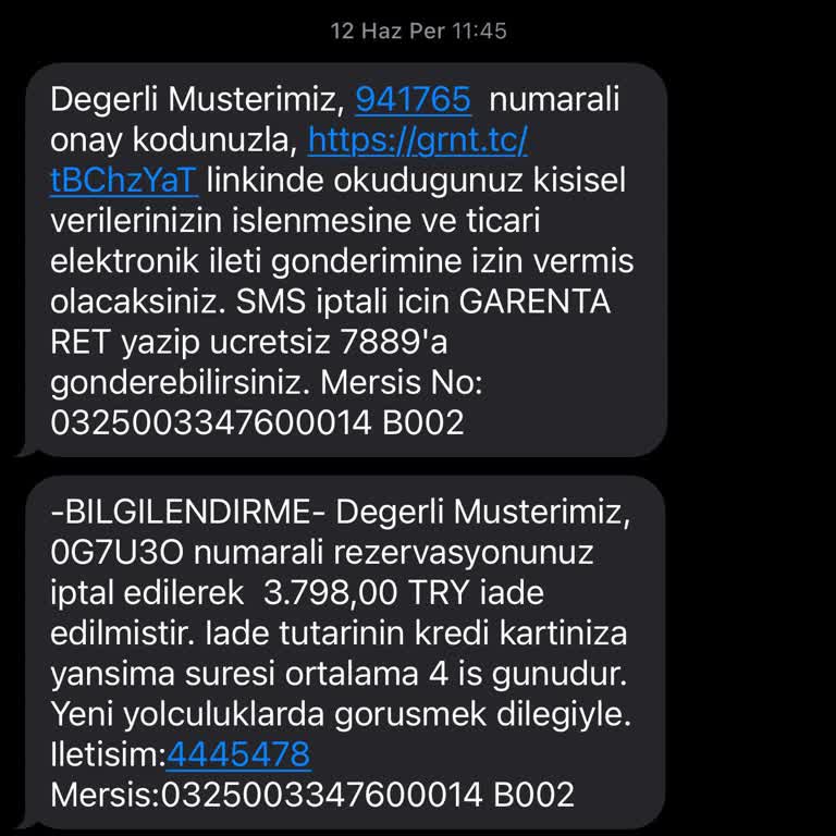 Garenta Rezervasyonum Keyfi İptal Edildi, Mağdur Edildim ve Şikayetlerime Dönüş Yapılmadı