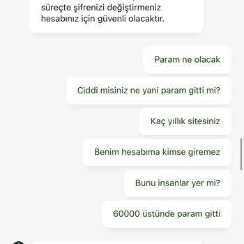 Hesabımdan Haksız Para Çekimi Ve Güven Sorunu