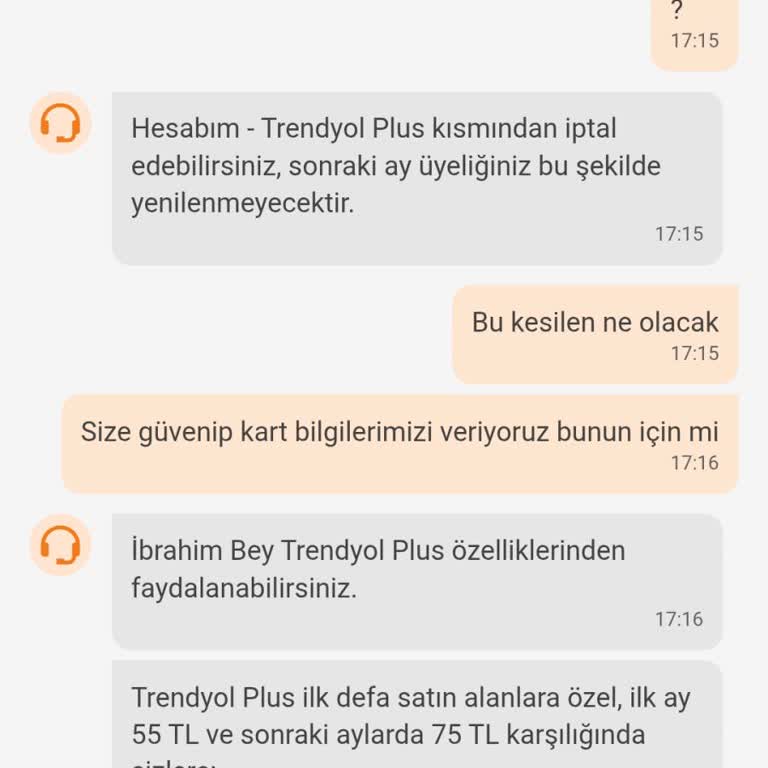Onayım Olmadan Trendyol Plus Üyelik Ücreti Kesildi