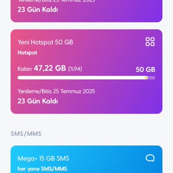Hotspot Paketi İptali Sonrası Kota Ve Ücret Mağduriyeti