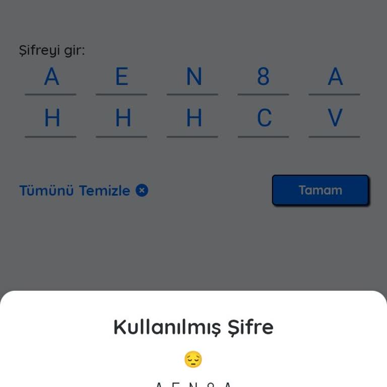 Kazandirio Uygulamasında Hediye Kodu Kullanılmış Hatası Ve Telafi Talebi