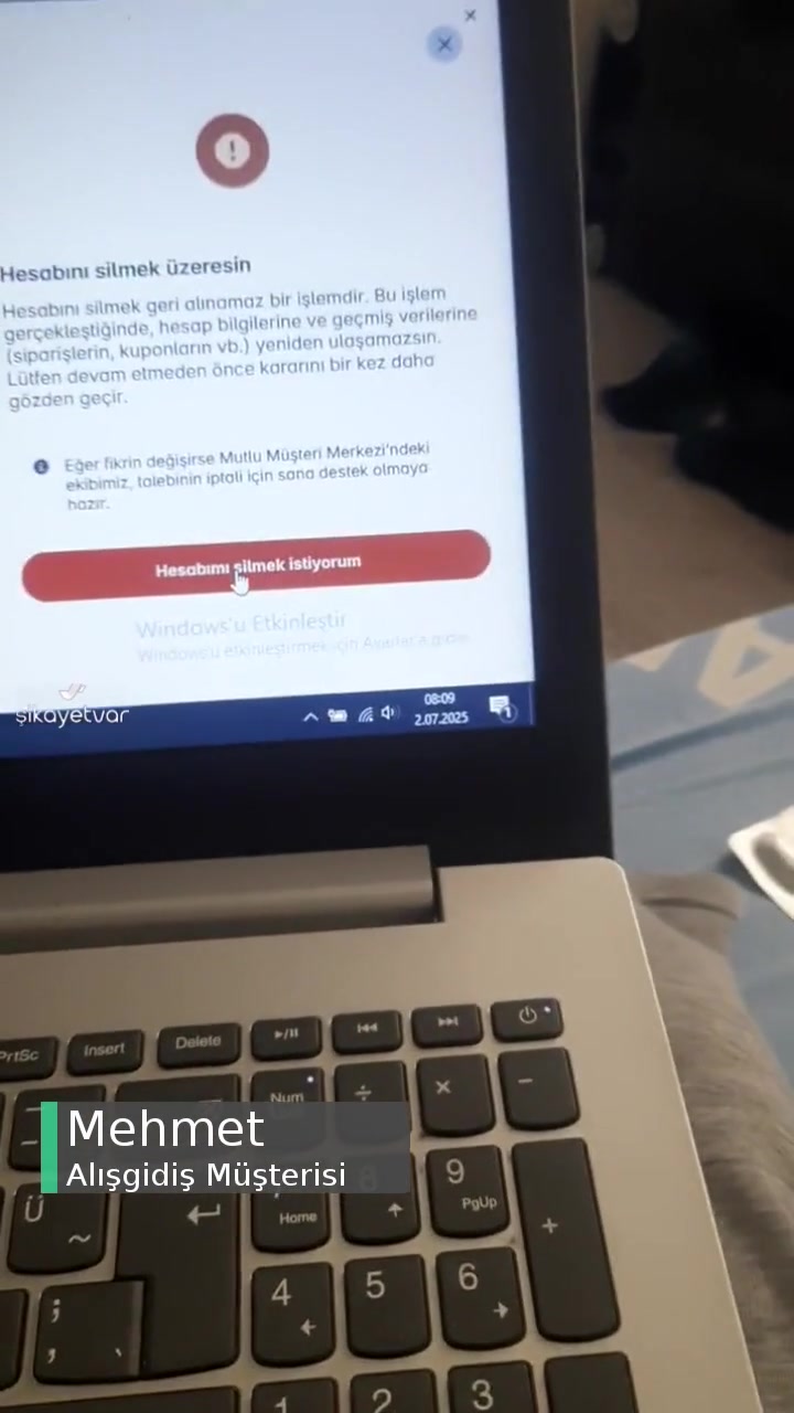 Alışgidiş Yeni Açtığım Hesabı Silemiyorum! videonun kapak resmi