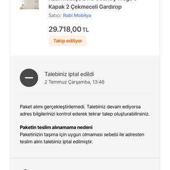 İade İçin Gelmeyen Kargo Ve Mağduriyet