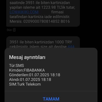 İade Mesajı Var, Para Yok: Mağduriyetimin Giderilmesini İstiyorum