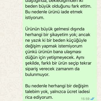 Yasal İade Hakkım Yok Sayıldı, Mağdur Edildim