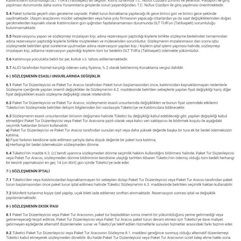 Tatilsepeti İptal Sonrası Ek Ücret Talebiyle Mağduriyet Yaşattı