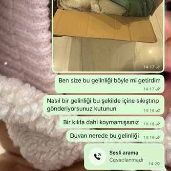 Gelinliğim Üç Yıl Sonra Kirli Ve Farklı Renkte Geri Gönderildi