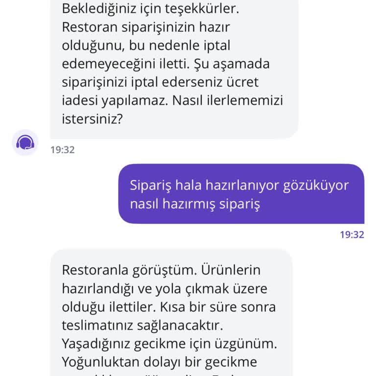 Geç Teslimatta Sipariş İptal Edilmiyor, Para İadesi Yapılmıyor
