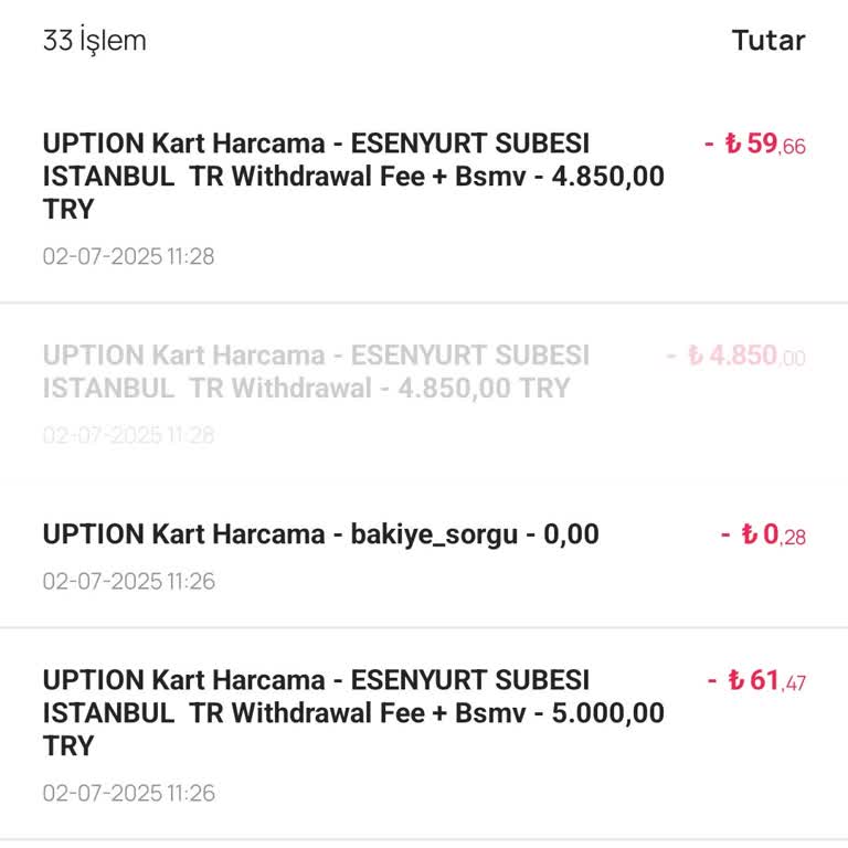 ATM'den Para Çekme Sorunu Ve Mağduriyet