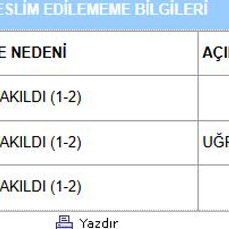 Yanlış Teslimat Bilgisi Ve Eksik Hizmet Nedeniyle Mağduriyet Yaşadım