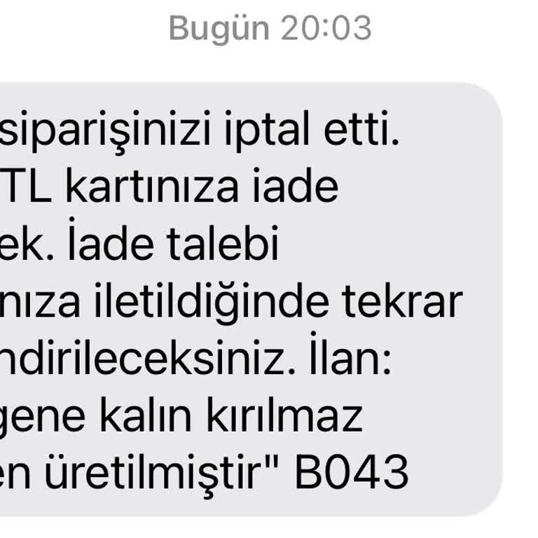 Satıcı Keyfi İptal Etti, Mağduriyetim Giderilmiyor!