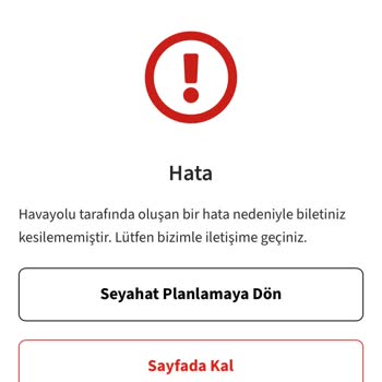 Setur Üzerinden Alınan Bilette Sorun Ve Yetersiz Müşteri Hizmetleri