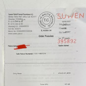 Suwen İade Ücretim Haftalardır Ödenmiyor