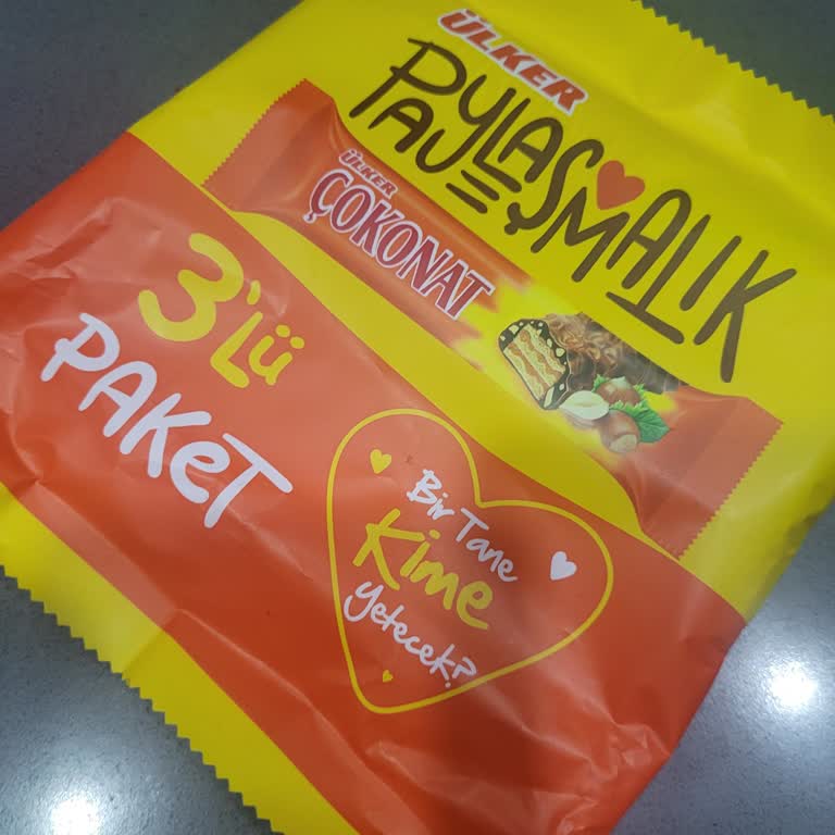 Üçlü Paket Ülker Çokonat İçinde Eksik Çikolata Şoku