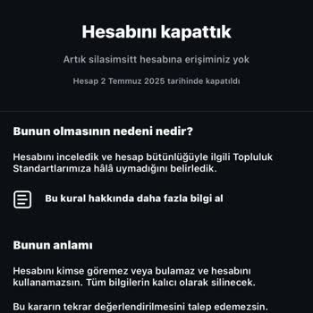 Instagram Hesabım Sebepsiz Yere Askıya Alındı Ve Kapatıldı