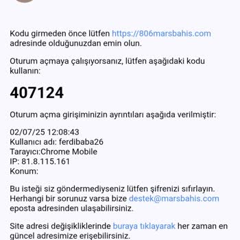 Marsbahis'te Yatırım Sonrası Para Hesabıma Geçmedi