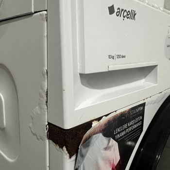 Arçelik Yeni Alınan Çamaşır Makinesinde Kısa Sürede Paslanma Sorunu Yaşadım
