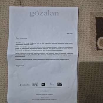 Columbia Tişörtte Baskı Soyulması Ve Ret Cevabı Hayal Kırıklığı Yarattı