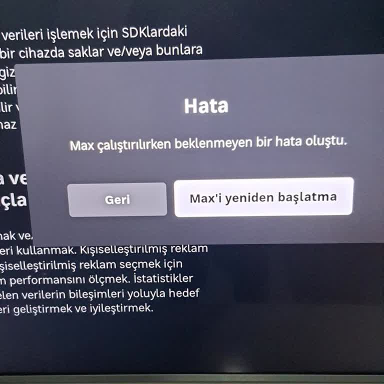 Güncelleme Sonrası Uygulama Hatası Ve Ana Ekran Sorunları