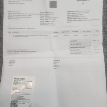 Garanti Kapsamındaki Robot Süpürge İçin Yüksek Tamir Ücreti Talebi