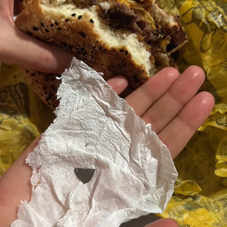 French Burger (Urla) İçinden Yabancı Cisim Çıktı