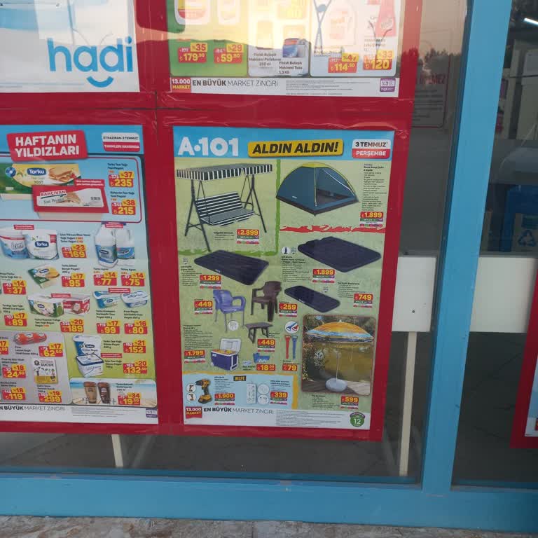 Afişi Asılan Ürünler A101 Gürpınar Şubesine Hiç Gelmiyor
