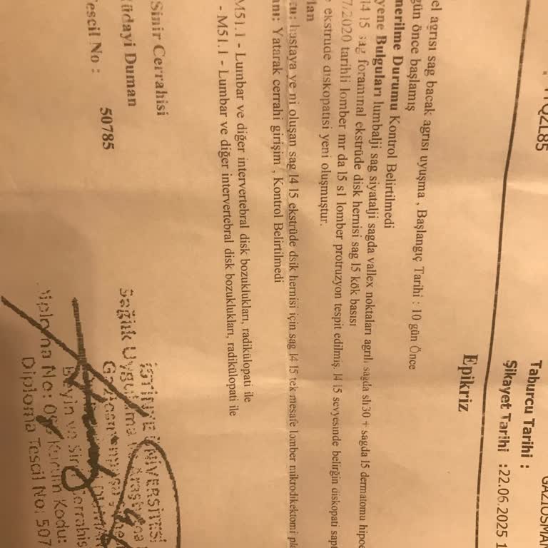 Axa'nın Yeni Fıtık Teşhisine Rağmen Hasar Talebimi Reddetmesi