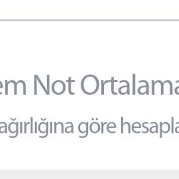 Yıl Sonu Notum Hatalı Hesaplandı, OBP Puanım Yanlış Görünüyor