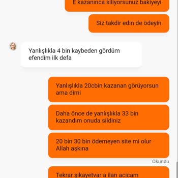 Yakabet'te Yüksek Bakiyelerim Haksızca Silindi