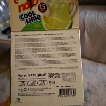 Aldığım 24’lü Paket Nazo Cool Lime’dan 11 Adet Eksik Çıktı!