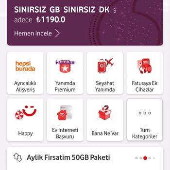 Vodafone İnternet Paketim Hızla Tükeniyor, Uygulama Ve Destek Yetersiz Kalıyor