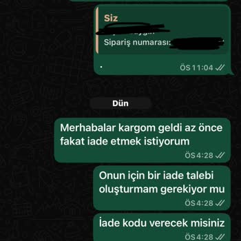 İade Ve Değişim Sürecinde Yaşanan İletişim Sorunları Ve Müşteri Memnuniyetsizliği