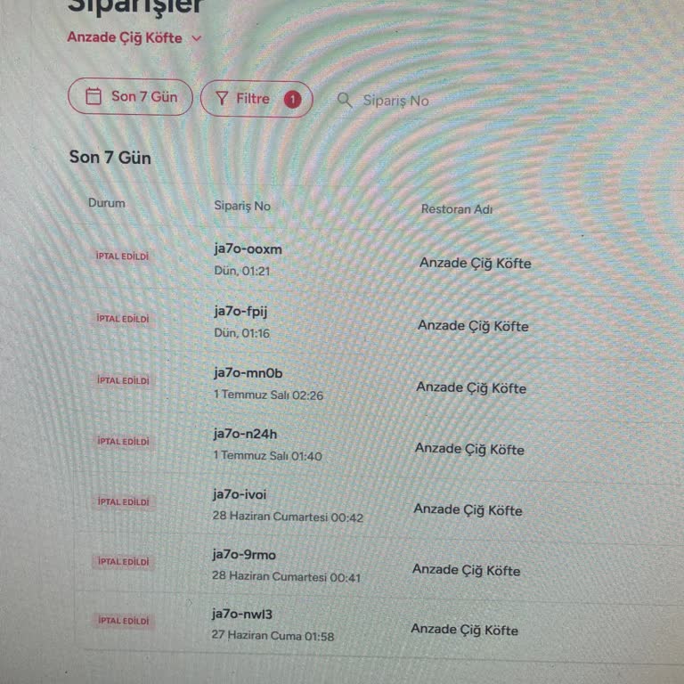 Yemeksepeti Express Restoran Kurye Sorunu Ve İptal Edilen Siparişler Mağduriyeti