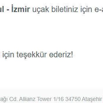 Doğal Afet Nedeniyle Kullanılamayan Biletin İadesinde Ajet Ve Enuygun.com'un İlgisizliği