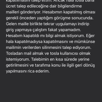 Hesap Kapatma Talebime Rağmen E-Posta Gönderilmeye Devam Ediyor, Destek Alınamıyor