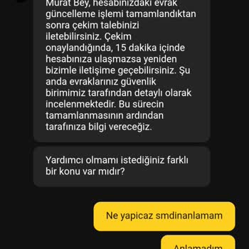 Kazanç Sonrası Çekim İşlemlerinde Zorluk Ve Evrak Talebi