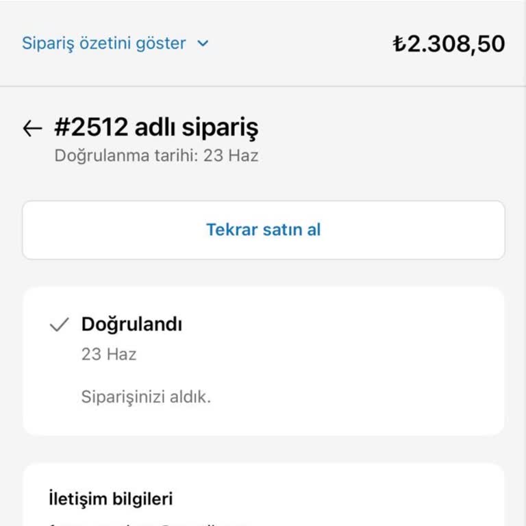 Sipariş İptal Talebime Rağmen Para Çekildi Ve İletişim Kurulmadı