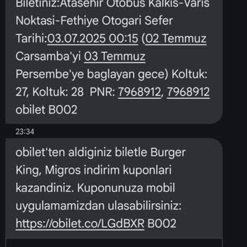 Yanlış Bilet Tarihi Değişikliği İçin Destek Alamadım, Mağdur Oldum