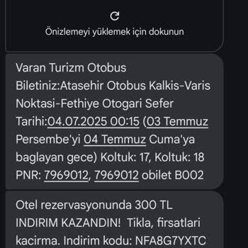 Yanlış Bilet Tarihi Değişikliği İçin Destek Alamadım, Mağdur Oldum