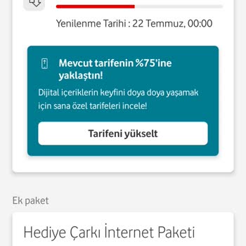 Hediye İnternet Paketi Kendi GB'larımı Da Tüketiyor, Sorun Tekrarlandı