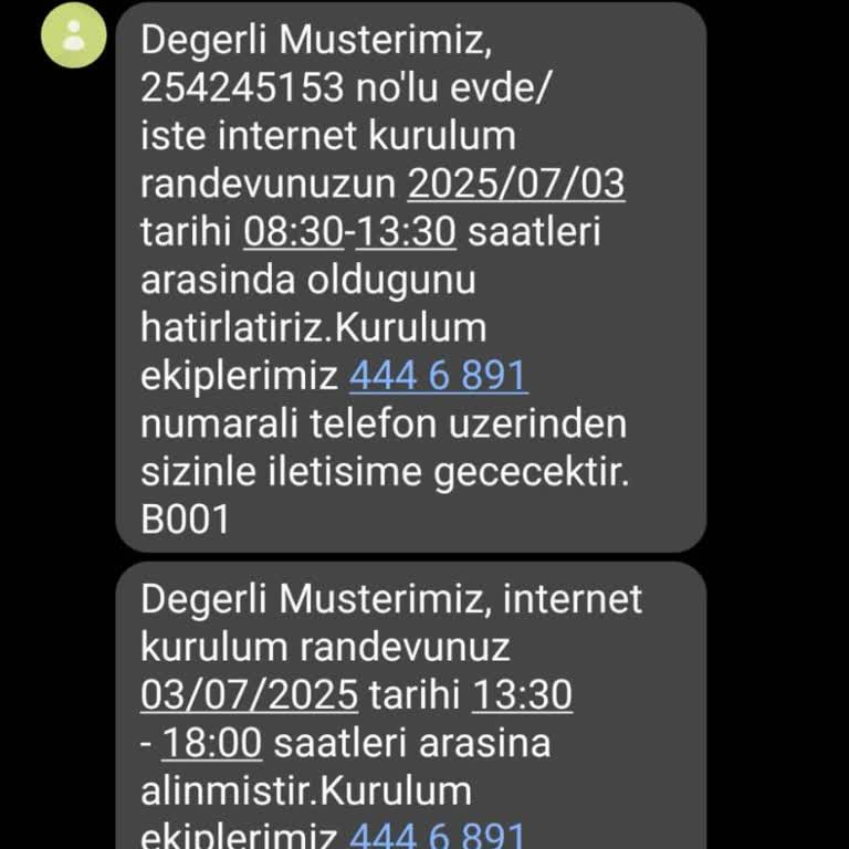 Randevu Saatini Keyfi Değiştiren TTNET Mağduriyeti