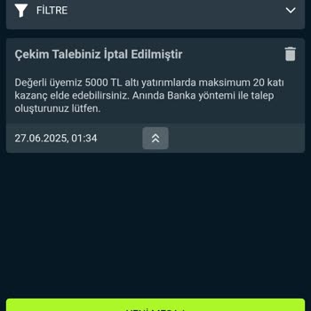 Kazancım Haksız Şekilde Kısıtlandı, 93.000 TL'm Silindi!