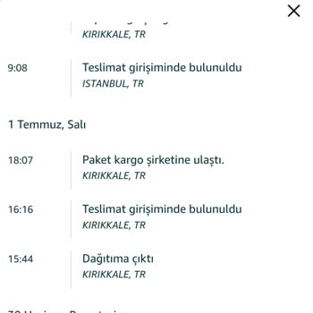 Teslimat Tarihi Ve Kargo Şubesi Sorunu: Ürünüm Adrese Ulaştırılmadı