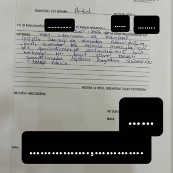 Hizmet Alınmadan Kayıt İptalinde Yüksek Ücret Talebiyle Mağduriyet