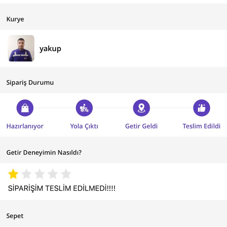 Teslim Edilmeyen Sipariş, Yetersiz Destek: Getir Büyük'te Güven Sarsılıyor