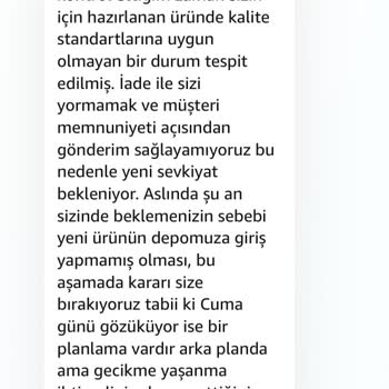 Amazon'dan Satın Aldığım Monitörün Siparişi Kalite Kontrol Gerekçesiyle İptal Edildi