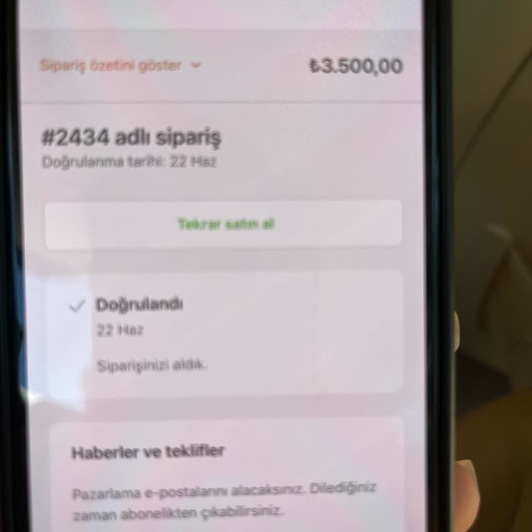 Siparişim Teslim Edilmedi İletişim Sağlanamıyor Paramın İadesini İstiyorum