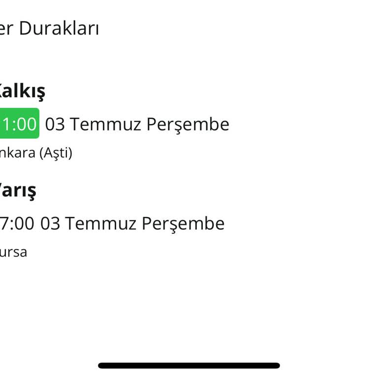 Otobüs Durak Bilgilerinin Eksik Veya Yanıltıcı Gösterilmesi Nedeniyle Yaşanan Güven Sorunu