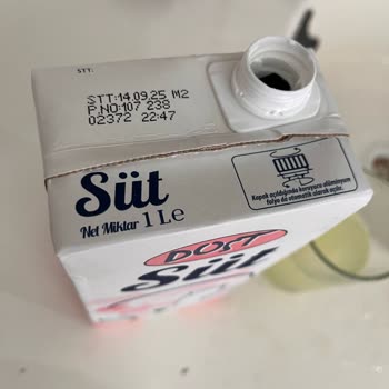 BİM'den Aldığım Süt Beklenmedik Şekilde Tehlikeli Çıktı Çocuklar İçin Endişeliyim